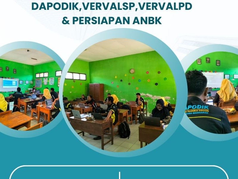 Rapat Rutin Operator Dapodik Kec. Mangaran