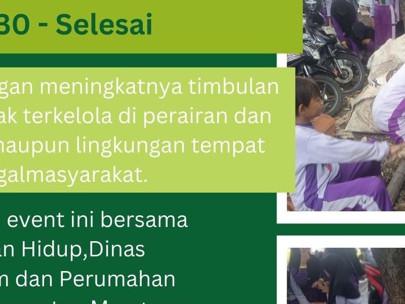 Kegiatan Ciptakan Kebiasaan Bersih Untuk Masa Depan Sehat