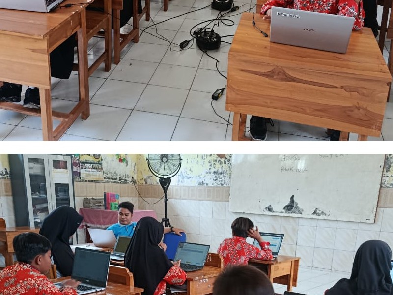 Kegiatan Gladi TKA ( Tes Kemampuan Akademik ) Tahun 2026 SDN 3 Semiring