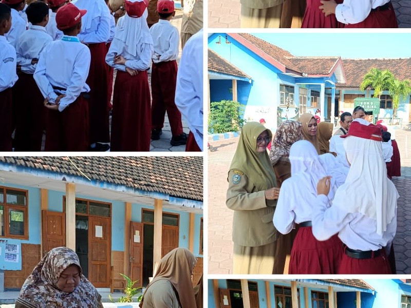 Kegiatan Halal Bihalal di Sd Negeri 3 Semiring