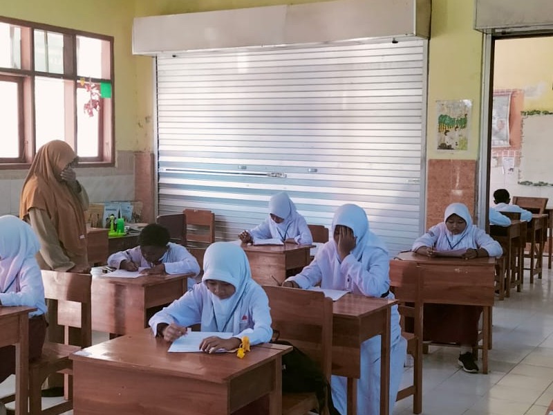 Ujian Tulis  Akhir Jenjang kelas 6 SDN 3 Semiring Tahun Pelaajran 2026