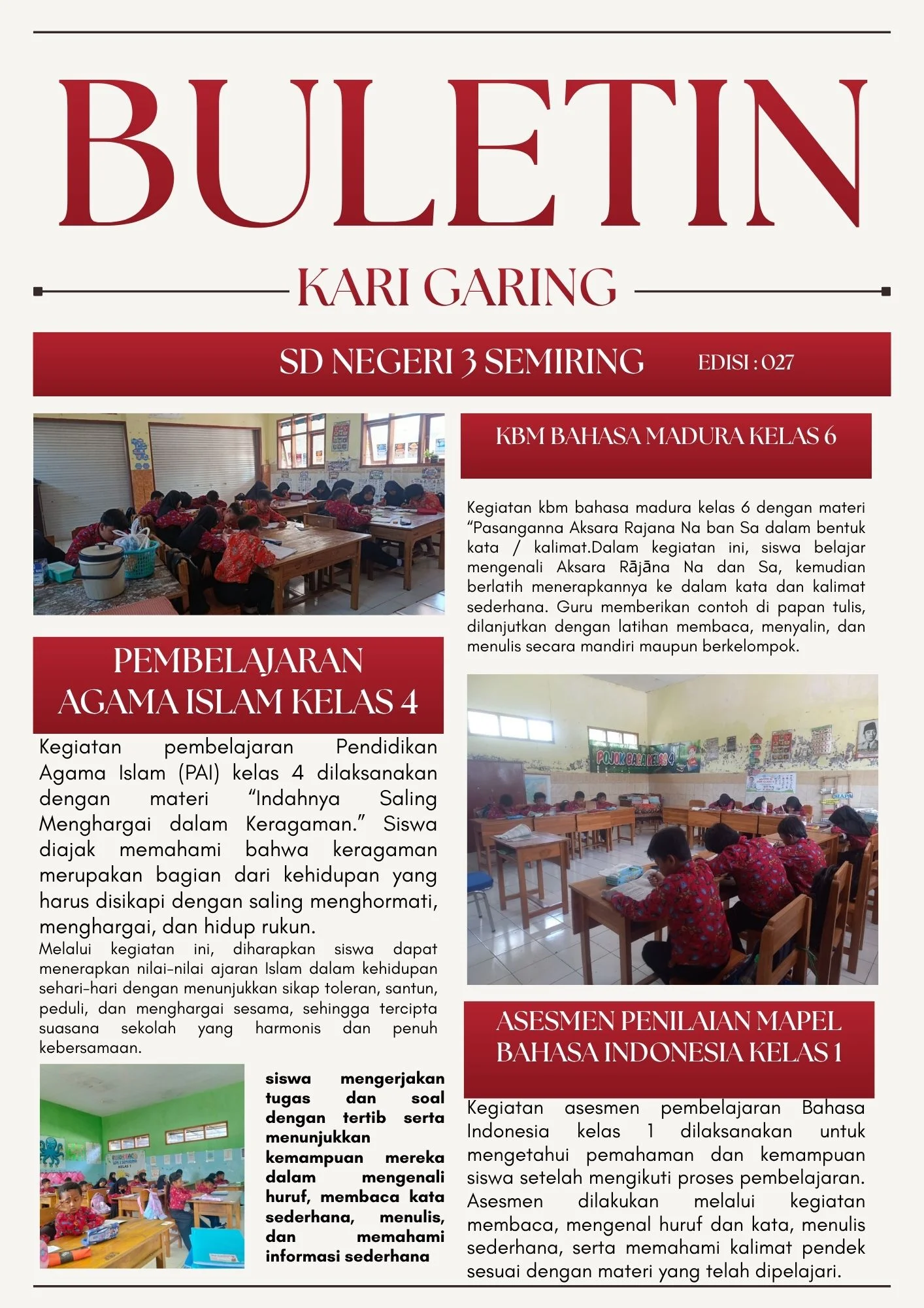 Kabar Harian SEmiga Edisi 027